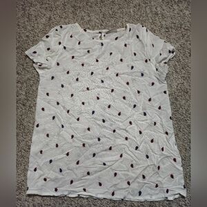 LC WAIKIKI Stylish White Polka Dot Women's Blouse